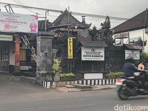 Seluruh Polsek di Gianyar Buka Penitipan Kendaraan bagi Pemudik