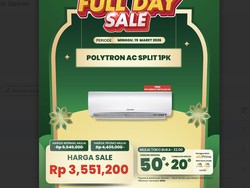 Beli AC Split 1 PK Lebih Hemat di Transmart Full Day Sale