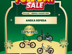 Aneka Sepeda Diskon hingga 60% + 20% di Transmart Full Day Sale