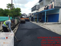 10 Tahun Terbengkalai, Jalan Teluk Leok dan Tobek Godang Kini Diaspal