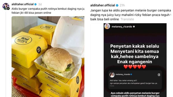 Aldis Burger Viral! Ini Kata Artis soal Rotinya Lembut Dagingnya Juicy Lucy