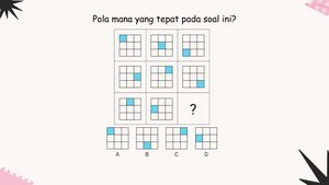 Uji IQ dan Ketelitian Mata, Temukan Pola Tersembunyi dalam 10 Detik!