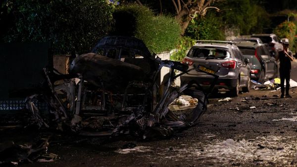 Dampak Serangan Rudal Iran di Wilayah Israel Tengah