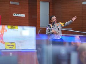 ETLE Drone Patrol Presisi Pantau Tol Cikampek di H2 Operasi Ketupat, Lalin Ramai Lancar