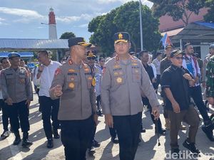 Kapolda-Gubernur Babel Cek Pelabuhan Tanjung Kalian, Ada Penumpukan Pemudik