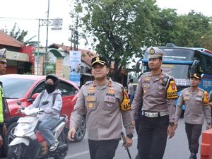 Kapolres Lamongan Pastikan Pospam Babat Siap Hadapi Arus Mudik Lebaran