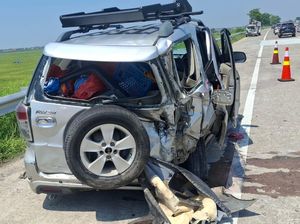 Sederet Kecelakaan Pemudik di Tol dan Jalur Pantura Jateng