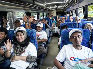 Program Mudik Gratis Bikin Driver Ojol Tak Lagi Waswas Pulang Kampung