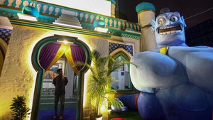 Pos Mudik Gadog Hadir dengan Konsep Unik Bertema Aladin