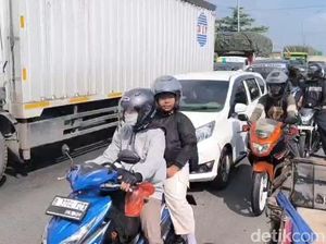 Mudik Lebaran 2026, Motor Mulai Mendominasi di Jalur Pantura Cirebon