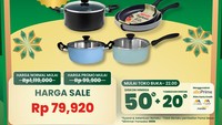 Serbu! Peralatan Masak Cuma Rp 79 Ribuan di Transmart Full Day Sale