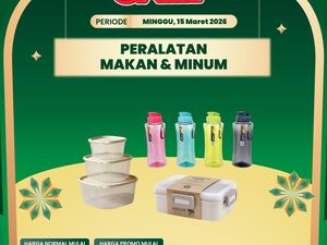 Peralatan Makan & Minum Banting Harga di Transmart Full Day Sale