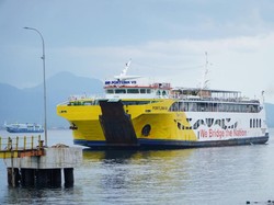Usai Terbakar, KMP Portlink VII Kembali Beroperasi Angkut Pemudik