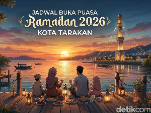 Simak Jadwal Buka Puasa 19 Maret 2026 Tarakan-Bulungan di Sini!