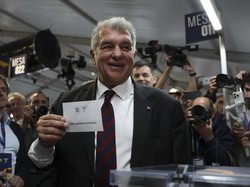 Laporta Masih Akan Pimpin Barcelona, Langsung Sebut-sebut Lionel Messi