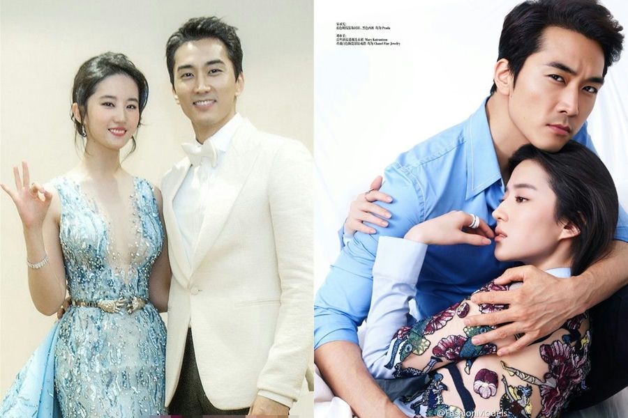 Liu Yifei dan Song Seung Heon