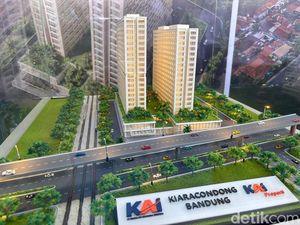 Potret Desain Apartemen yang Dibangun KAI di Stasiun Manggarai-Gubeng