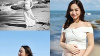Pesona Nabilah Dozan Saat Foto Maternity