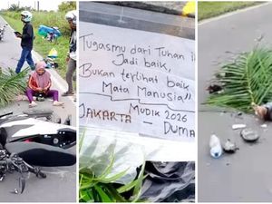 2 Motor Adu Kambing di Lampung, Pemudik asal Riau Tewas