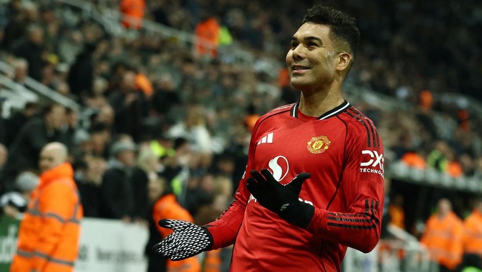 Casemiro tampil impresif untuk Manchester United di sepanjang 2025/2026