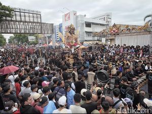 Polresta Mataram Petakan Jalur Alternatif Saat Pawai Ogoh-Ogoh di Pejanggik