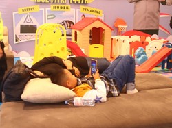 Mudik Jadi Nyaman Berkat Valet Ride di Brebes, Bocah Ini Sampai Tertidur Pulas