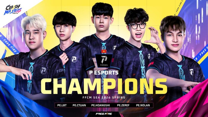 ‎Dua wakil Indonesia gagal meraih gelar juara di turnamen Free Fire Clash Master Southeast Asia (FFCM SEA) 2026 Spring. Titel tim terbaik ini direbut boleh P Esports dari Vietnam.