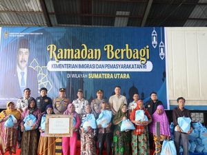 Salurkan 22.500 Paket Ramadan Menteri Imipas, Imigrasi Sumut Pastikan Tepat Sasaran