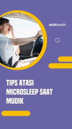 Video: Begini Cara Atasi Microsleep saat Perjalanan Mudik