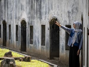 Benteng Pendem Jadi Spot Favorit Pemudik di Jalur Pansela