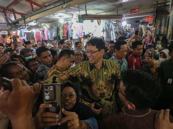 Blusukan! Purbaya Yudhi Sadewa Cek Pasar Beringharjo, Bantah Pasar Sepi