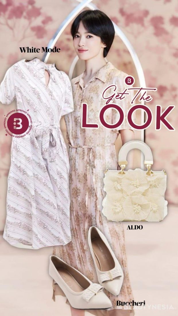 Get The Look: Outfit Lebaran yang Anggun ala Song Hye Kyo