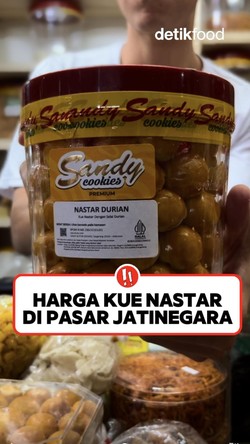 Video: Ini Harga Kue Nastar di Pasar Jatinegara