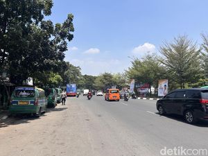 Mudik Jabar 2026: Bundaran Cibiru Bandung Ramai Lancar