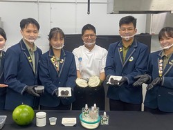 Mahasiswa UK Petra Racik Buah Maja Jadi Probiotik Lawan Kolesterol-Santan