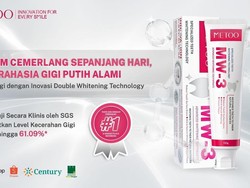 METOO MW-3 Advanced Whitening Toothpaste, Solusi Gigi Cerah Setiap Hari