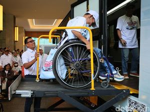 Mudik Gratis untuk Penyandang Disabilitas, Ratusan Peserta Diberangkatkan