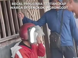 Begal Payudara asal Kediri Ditangkap Warga Nganjuk Usai Rantai Motor Putus