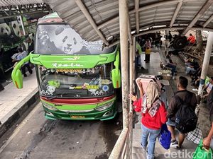 H-4 Lebaran, Terminal Purabaya Diserbu 18 Ribu Penumpang
