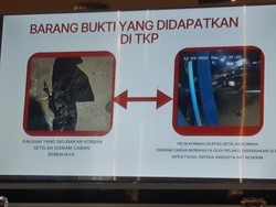 Bukti Ngeri Andrie Yunus Disiram Air Keras: Helm Melepuh dan Baju Meleleh