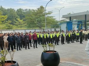Polisi Gandeng Ratusan Satpam Amankan Mudik Lebaran di Cikarang
