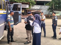 Dishub Sumsel Ramp Check Bus di Terminal Jakabaring
