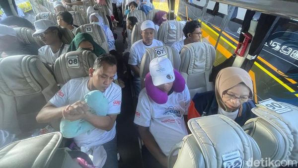 Ribuan Pemudik Diberangkatkan Lewat Progam Mudik Gratis