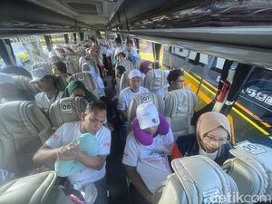 Ribuan Pemudik Diberangkatkan Lewat Progam Mudik Gratis