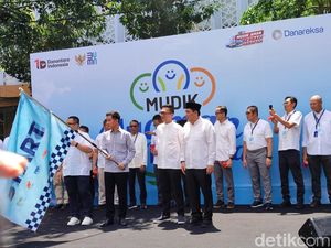 Gibran Lepas 1.900 Peserta Mudik Bersama Danareksa 2026