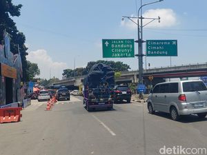 H-3 Lebaran, Lalin Mudik Via Jalur Padalarang-Cimahi Ramai Lancar