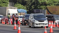 Contraflow di Tol Japek Dihentikan
