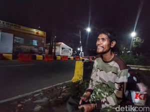 Perjalanan Haru Asep, Mudik Jalan Kaki demi Obati Rindu Kepada Ibu