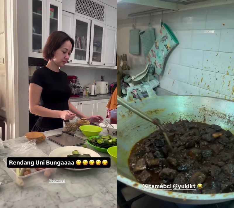 BCL Turun ke Dapur! Masak 7 Kg Rendang hingga 6 Jam Buat Lebaran BCL Turun ke Dapur! Masak 7 Kg Rendang hingga 6 Jam Buat Lebaran