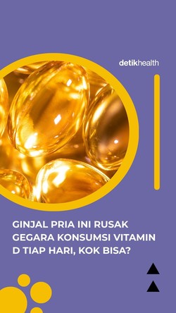 Video: Pria Ini Alami Kerusakan Ginjal Gegara Kebanyakan Minum Vitamin D